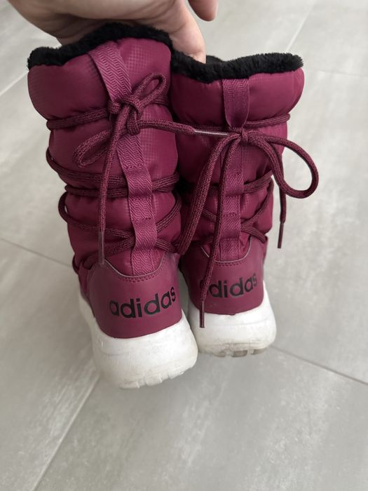 Adidas Cloudfoam race winter теплые сапоги дутики. Размер 40