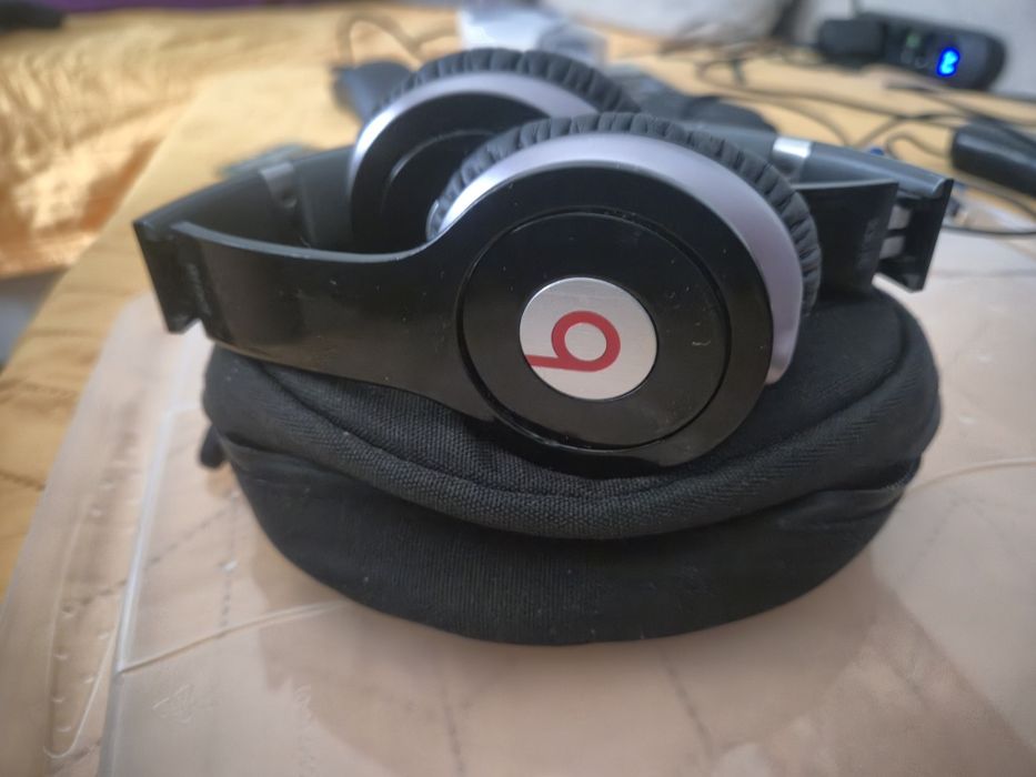 Słuchawki przewodowe beats dr dre + etui