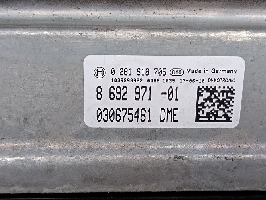 Блок керування двигуном BMW 3 F30 Мозги БМВ 3 Ф30 Розборка БМВ ф30