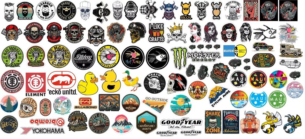 #VH1980Grafics StickerBumpers, Autocolantes, Vinil decorativo