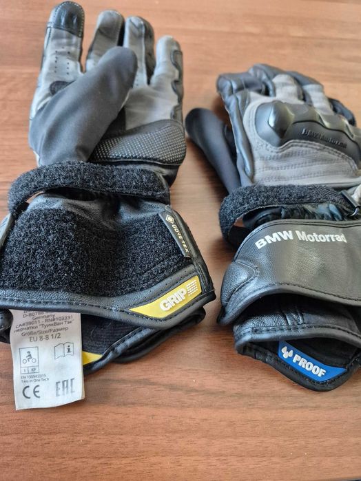 rękawice motocyklowe bmw motorrad proof na grzane manetki rozmiar 8/8,5