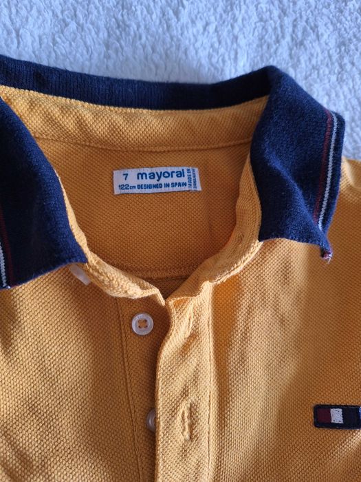 Elegancki zestaw bluzki i spodni Mayoral i H&M 122 rozm.