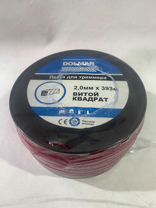 Косильна струна для тримера  квадрат кручений 2.0mm* 3LB/ 393M