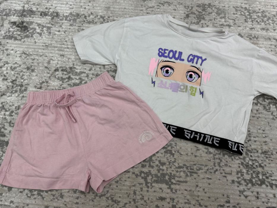 Комплект шорти,  футболка Zara, Waikiki 134/140