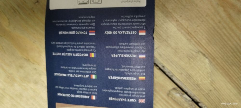 Ostrzałka do noży Hendi nożyczek nówka profesjonalna