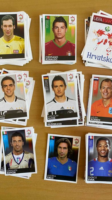 Cromos Euro Áustria-Suíça 2008