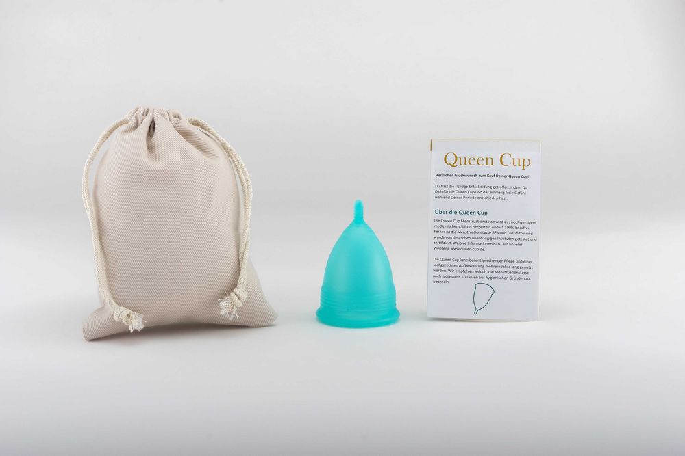 Kubeczek menstruacyjny QUEEN CUP 100% z medycznego silikonu certyfikat