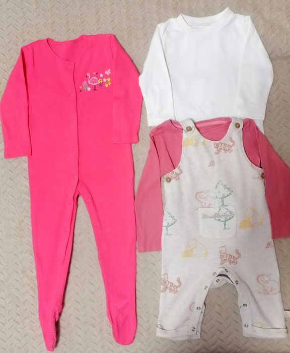 Лот набір одягу на дівчинку 6-9 місяців