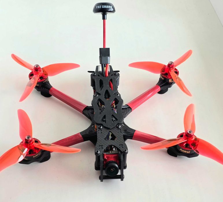 FPV дрон (квадрокоптер) 3", 5" ELRS, GPS, Analog VTX 5.8 GHz + Батарея