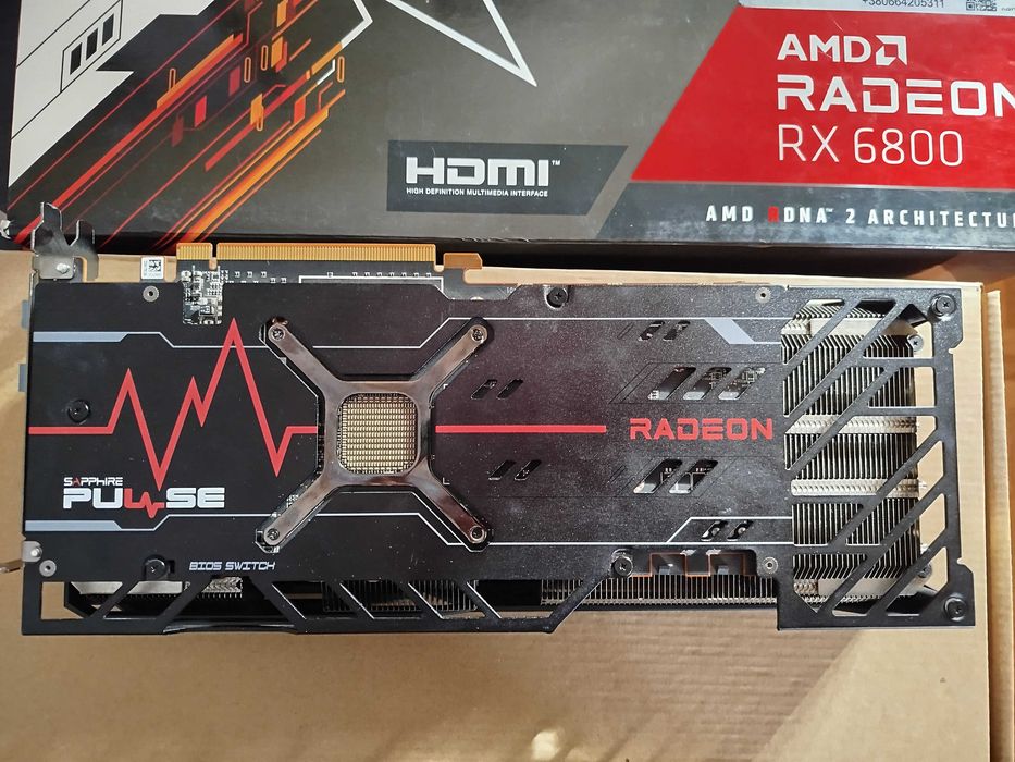 Відеокарта AMD Radeon RX 6800 16GB Sapphire Pulse