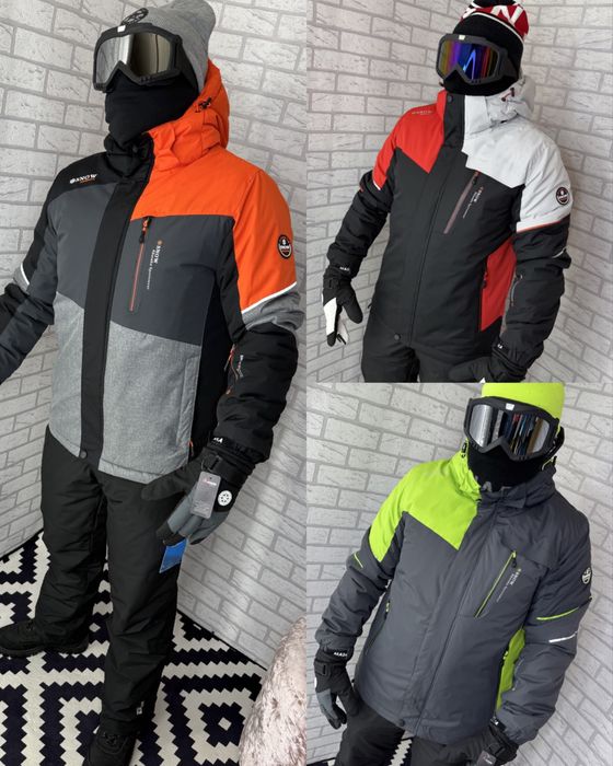 Яскраві лижні комплекти від фірми Snow M/L/XL/2XL/3XL