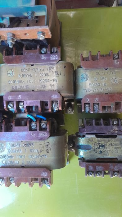 Трансформаторы понижающие и переход8 ные.