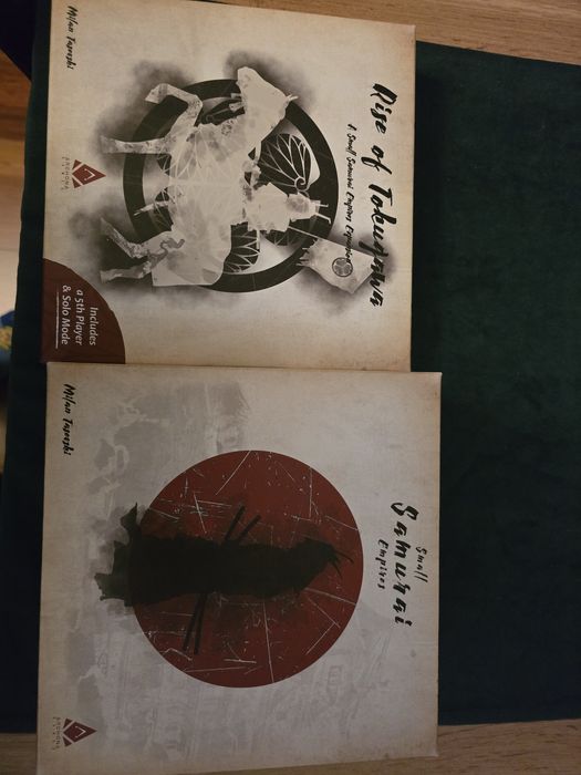 Gra planszowa Small Samurai Empires + Rise of Tokugawa