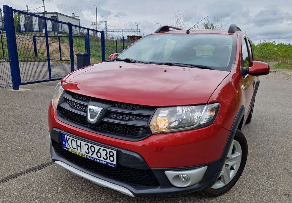 Dacia Sandero Stepway 90KM* 1własciciel* Alu* Czujniki Parkowania* Zarejestrowany
