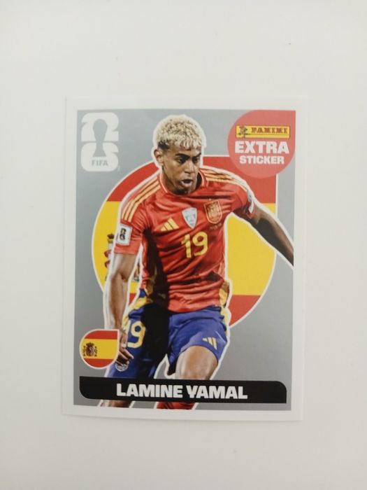 Sticker Lamine Yamal silver