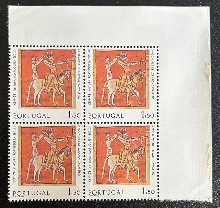 Set of New Stamps - EUROPA CEPT - Painting - 1$50 - Portugal - 197564752321960577120