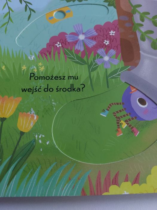 Wesoły pajączek - książka z ruchomymi elementami