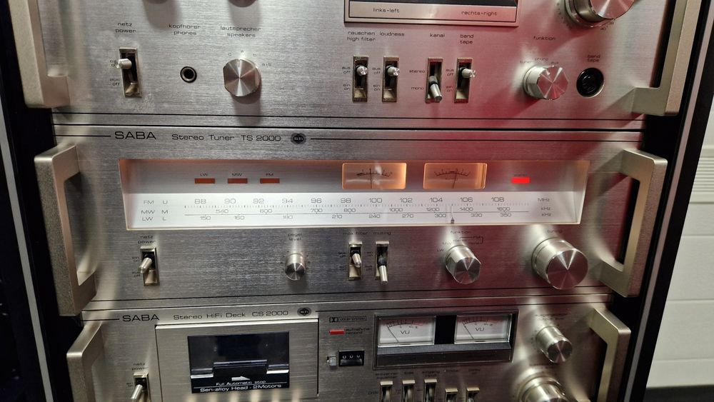 Zestaw Saba VS2080 CS2000 TS2000 szafka Saba