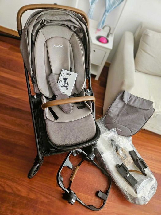 OPORTUNIDADE – Conjunto Carrinho Nuna TRIV Completo