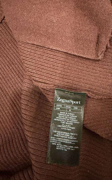 Кофта Ermenegildo Zegna оригинал