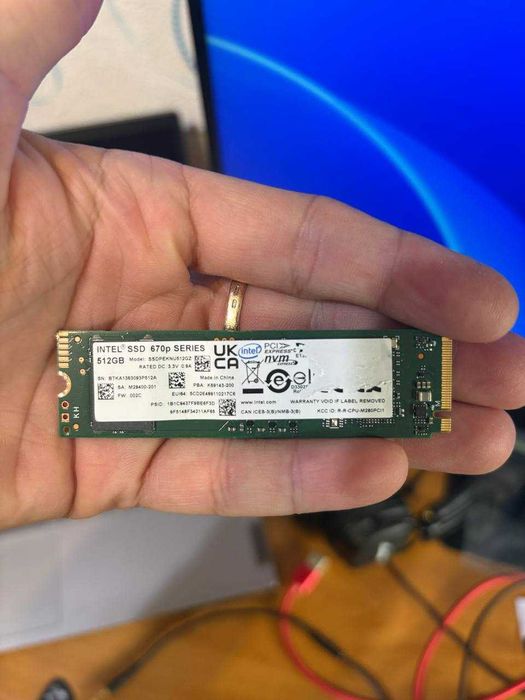 m2 SSD intel 670p 512Gb
