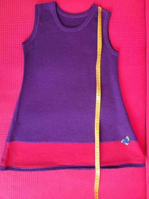 Sukienka merino 100%, rozm. 110