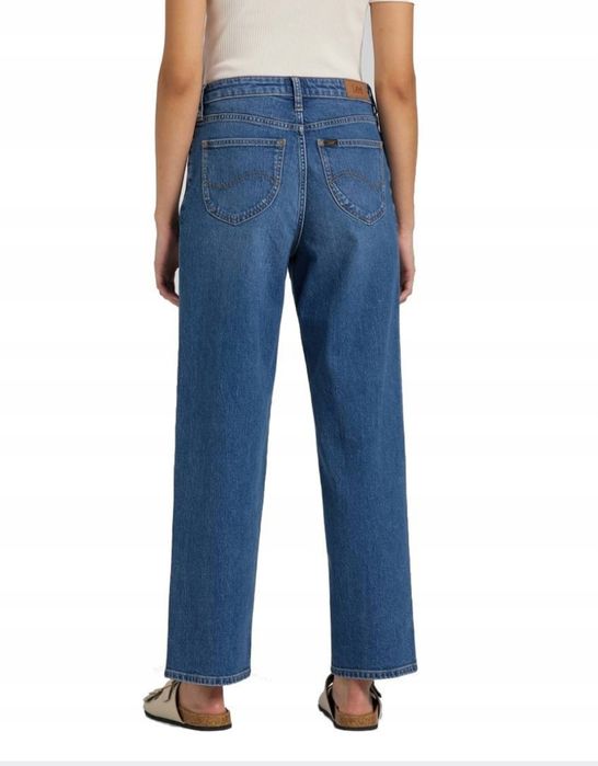 Jeansy spodnie lee W30 L31 *jak nowe* proste*luźne*