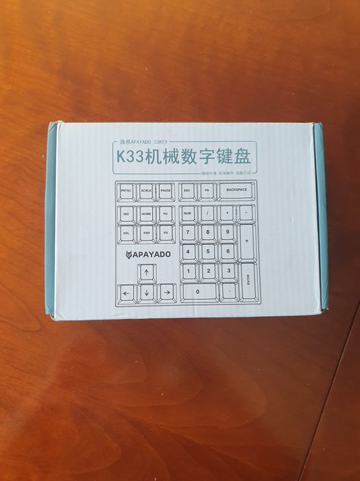 Teclado numérico NOVO435521089365626881