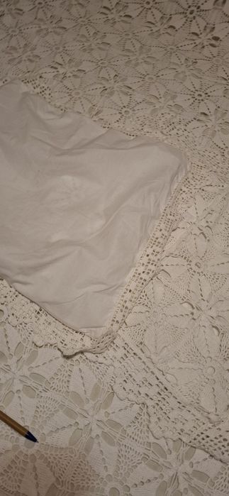 4 conjuntos de colchas de croché, muito giras.