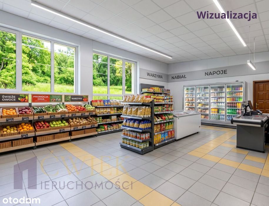 Dom z lokalem usługowym