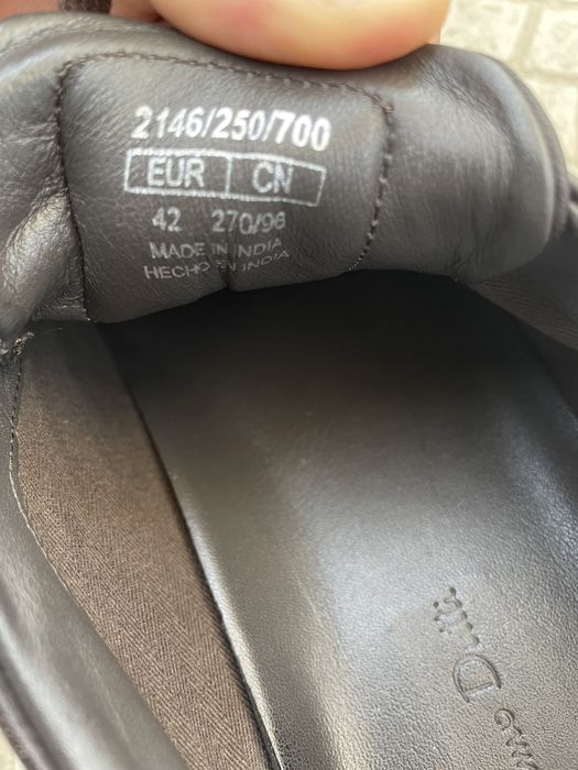 Sapatos em pele Massimo Dutti