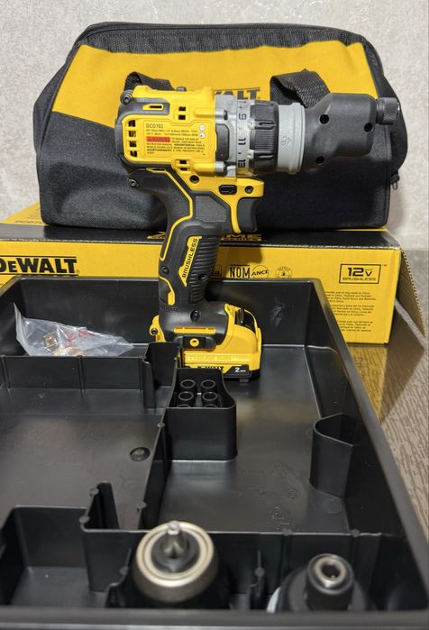 DeWALT DCD703F1  комплект !!!