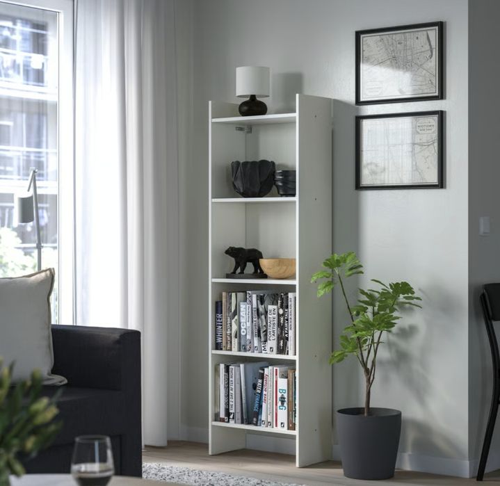 estante BAGGEBO da IKEA novo
Estante, branco, 50x25x160 cm