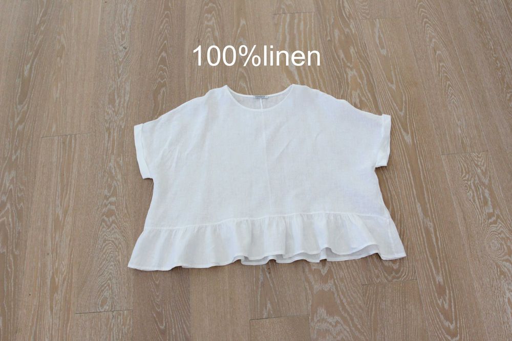 100% len Unisono czysta biel S-XL