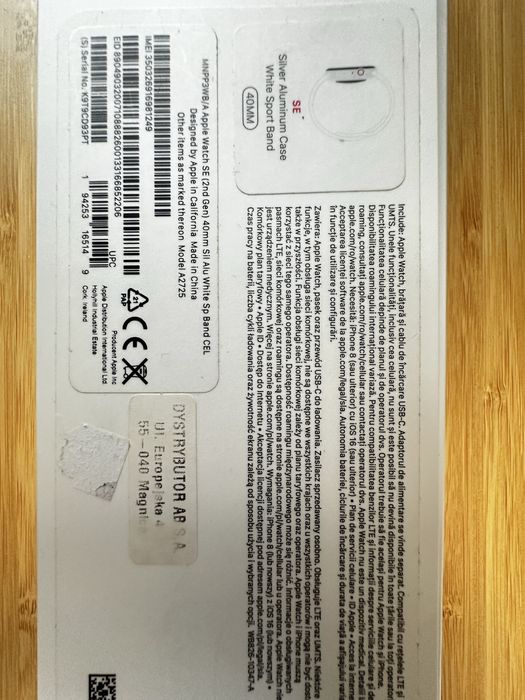 Apple Watch SE 2 Cellular 40 mm