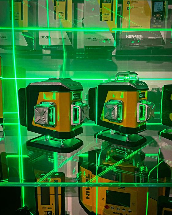 NIVEL SYSTEM Laser krzyżowy CL3G nowy FV Gwarancja 24m zielony