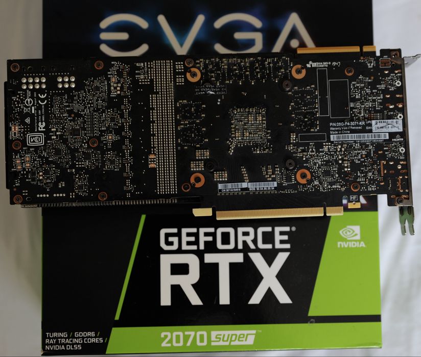 EVGA GeForce RTX 2070 SUPER 8GB GDDR6 — у відмінному стані з США