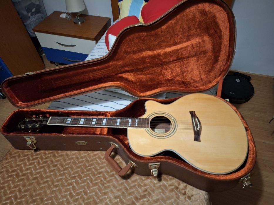 Guitarra acústica electrificada