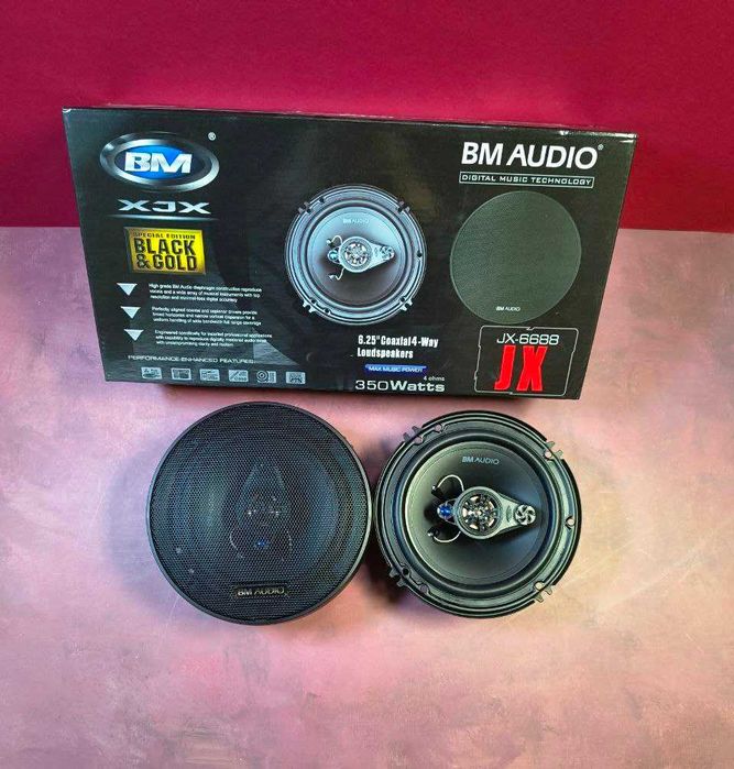 Динаміки в машину. Стандартний розмір BM Audio JX-6688: 975 грн