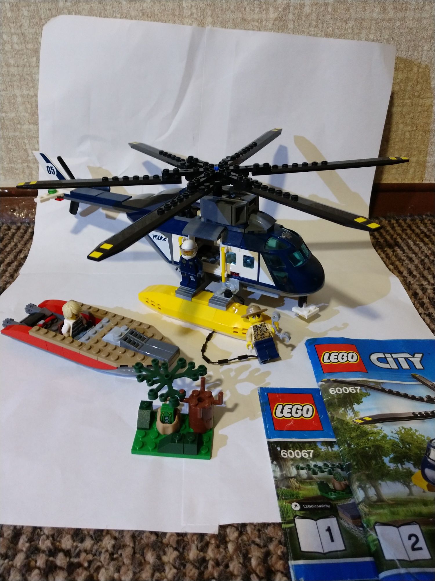 Lego city 60067 helicopter pursuit 765 Olx