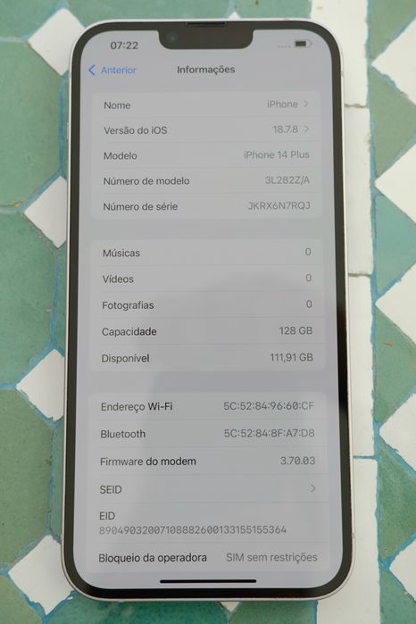iPhone 14 Plus Impecavel