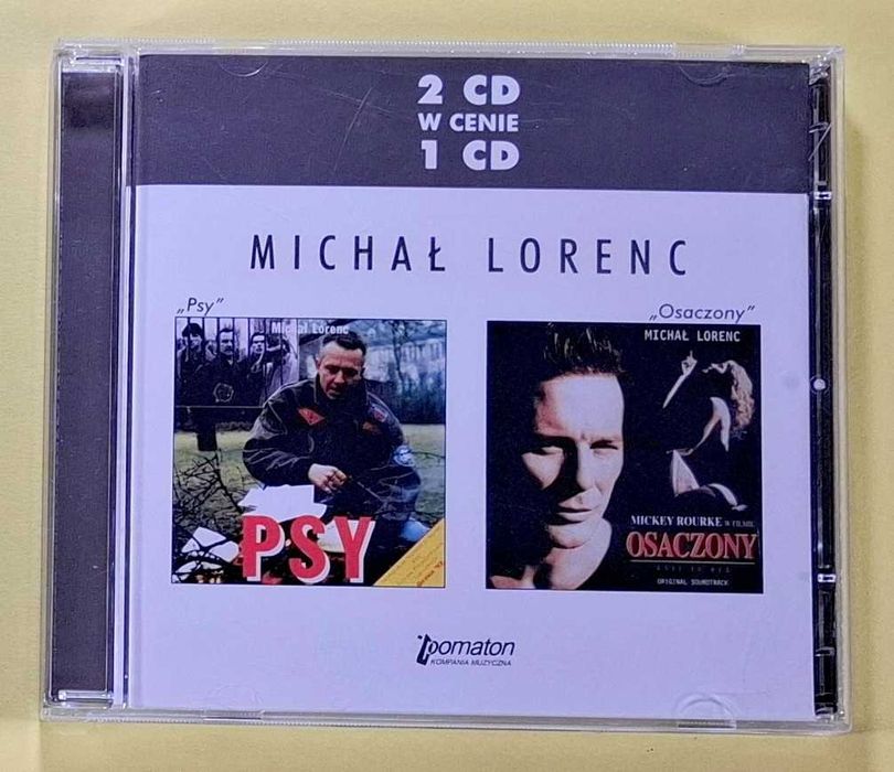 Michał Lorenc "Psy" + "Osaczony" 2 CD - stan idealny