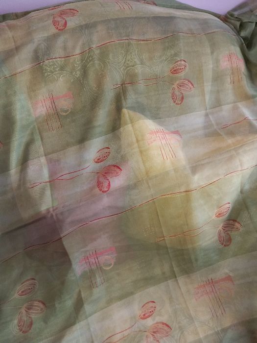 Тюль прозора принт