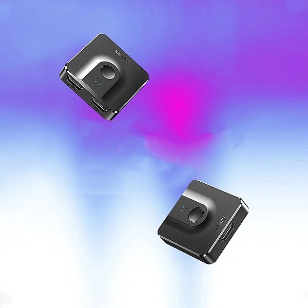 Ugreen switch przełącznik rozdzielacz HDMI - 2x HDMI 4K 60Hz czarny (C