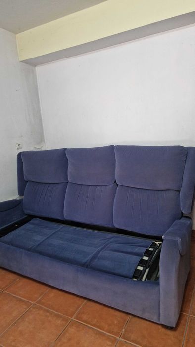 Sofá-cama 3 lugares