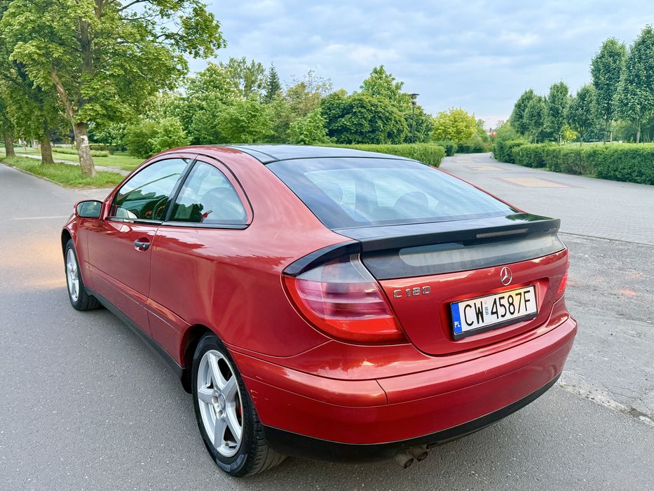 Mercedes C180 Benz C-Klasa w203 Coupe Zadbany