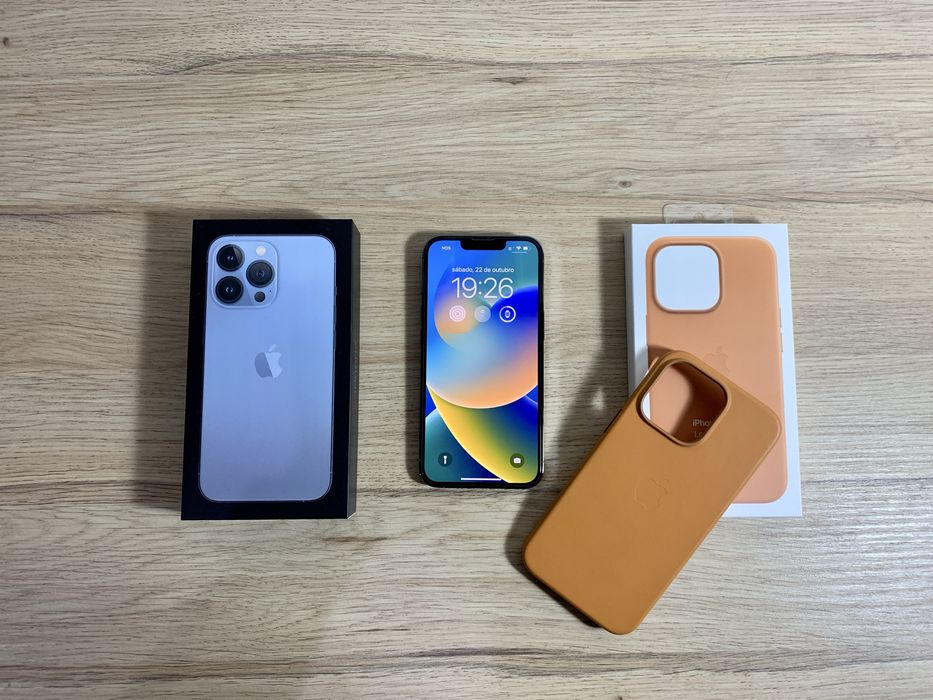Iphone 13 Pro | 128 Gb starlight blue | Como novo com fatura