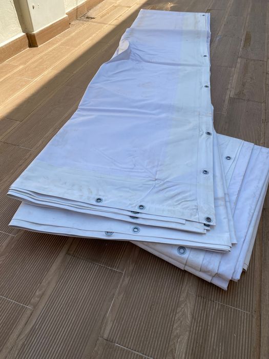 Lonas impermeáveis 10m x 5m (grandes quantidades, entrega imediata)