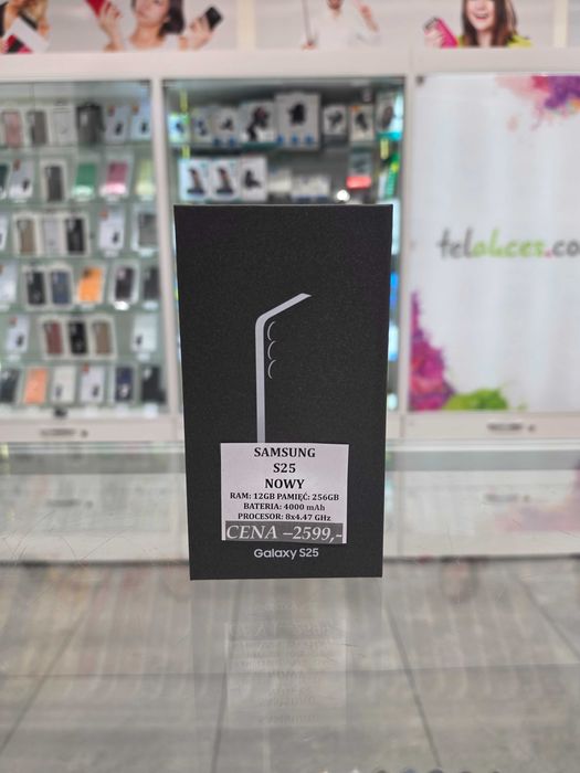 Samsung S25 128GB NOWY Telakces Felicity *Raty 0%