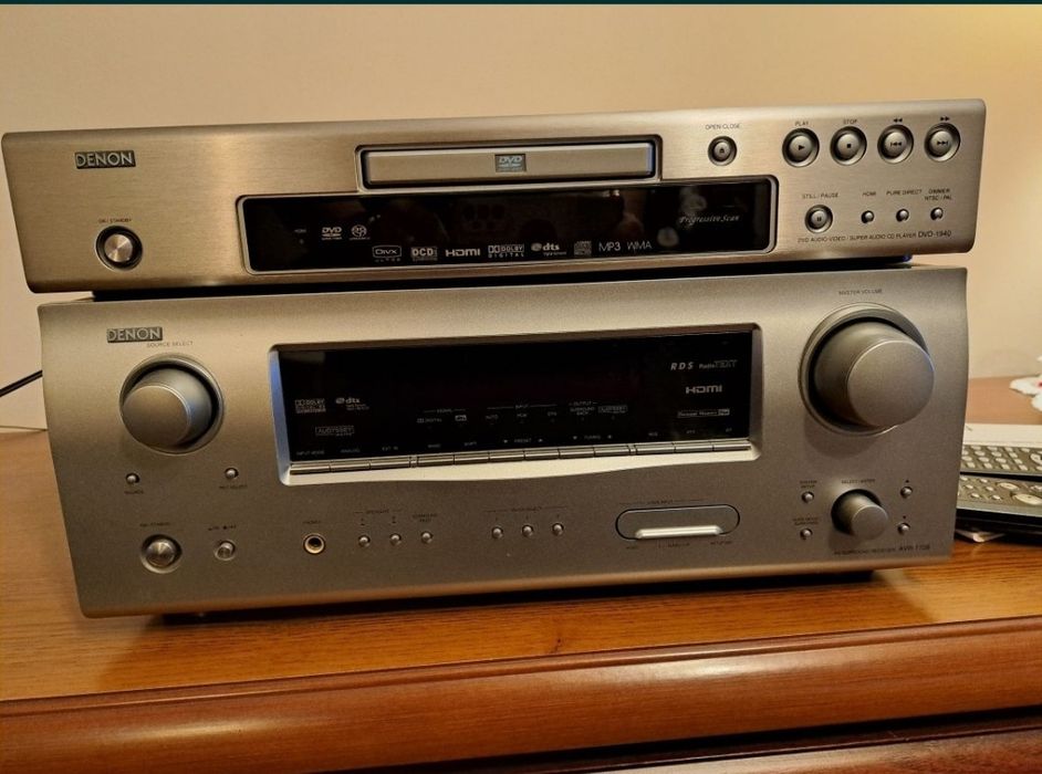 Amplituner Denon AVR-1708 + CD-1940 gratis